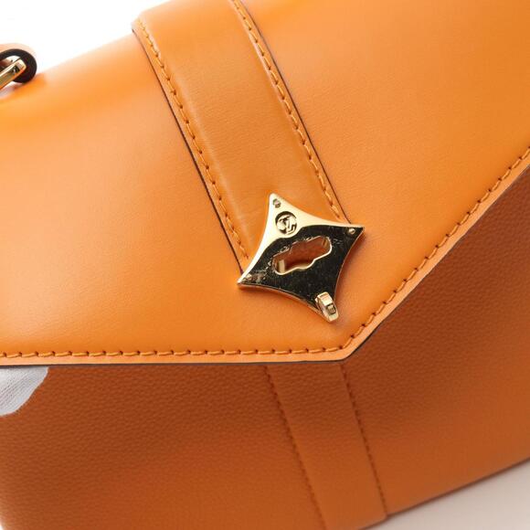 LOUIS VUITTON Rose des Vents PM Handbag Leather Calfskin Women's Orange M53818 - Picture 10 of 10